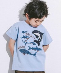 WASK/【接触冷感】WASKシャークTシャツ(100~160cm)/508269112