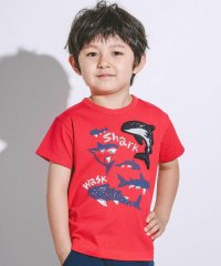 WASK/【接触冷感】WASKシャークTシャツ(100~160cm)/508269112