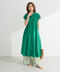 Green Parks/グリーン パークス Green Parks I シャーリングワンピース/508271580