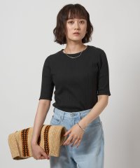green label relaxing/【WEB限定】＜at ease＞リブ ショートスリーブ TEE/508272899