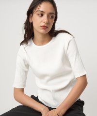 green label relaxing/【WEB限定】＜at ease＞リブ ショートスリーブ TEE/508272899