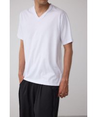 AZUL by moussy/AZコットン VネックロゴTシャツ/508277693