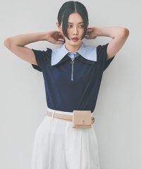 AND COUTURE/ダブルカラーZIPプルオーバー/508277698
