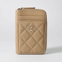 CHANEL/シャネル CHANEL コインケース キャビアスキン ZIP COIN PURSE AP1650C CHANEL COIN CASE BEIGE/508280287