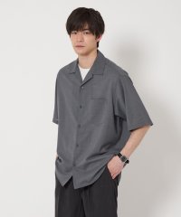 green label relaxing/TWサイロ チェック オープンカラーシャツ －ストレッチ・接触冷感・通気性－/508280465