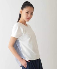 HIROKO BIS/【UV/遮熱性/接触冷感】バックジョイントフレンチスリーブカットソー /洗濯機で洗える/508280528