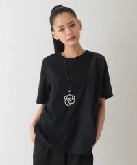 HIROKO BIS/【UV/遮熱性/接触冷感】アシメ切り替えジョイントカットソー /洗濯機で洗える/508280529
