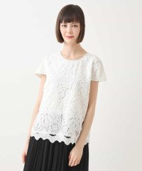 HIROKO BIS/フラワーデコ刺繍ブラウス /洗える/508280534