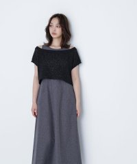 NATURAL BEAUTY BASIC/透かし編みニット＆アメスリワンピース/508280646