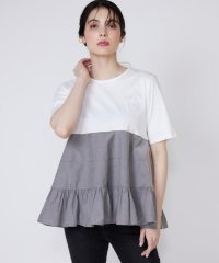 Maglie le cassetto/マーリエ ル カセット Maglie le cassetto ティアードドッキングカットソー/508280753
