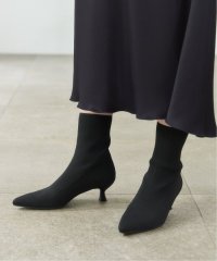 LE TALON/《予約》5cmポインテッドニットショートブーツ/508280788