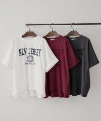 NICE CLAUP/OLIVE des OLIVE OUTLET/【NAO】後ギャザードルマンTシャツ/508280812