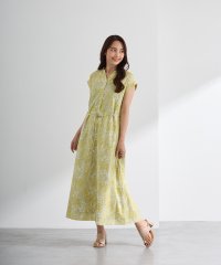 Doubleface Tokyo/ダブルフェーストーキョー Doubleface Tokyo ボタニカルプリントウエストリボンワンピース【日本製】/508280981