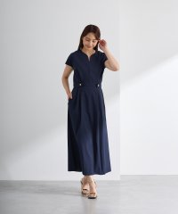 Doubleface Tokyo/ダブルフェーストーキョー Doubleface Tokyo ウエストタブシアサッカーワンピース【日本製】/508280982