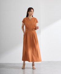 Doubleface Tokyo/ダブルフェーストーキョー Doubleface Tokyo ウエストタブシアサッカーワンピース【日本製】/508280982