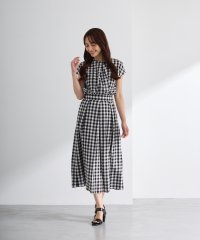Doubleface Tokyo/ダブルフェーストーキョー Doubleface Tokyo ギンガムチェックタックフレアスカート【日本製】/508280984