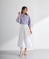 Doubleface Tokyo/ダブルフェーストーキョー Doubleface Tokyo ゴールドジップタックフレアスカート【日本製】/508280985