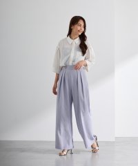 Doubleface Tokyo/ダブルフェーストーキョー Doubleface Tokyo ウエストタブシアサッカーワイドパンツ【日本製】/508280986