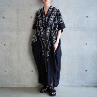 Sawa a la mode/サワアラモード Sawa a la mode 自然を感じる刺繍デザインインド綿カフタンワンピース/508281035