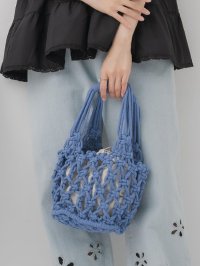 RETRO GIRL/レトロガール RETRO GIRL マクラメハンドバッグ/508281209