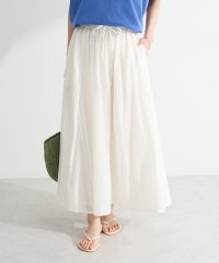 Green Parks/グリーン パークス Green Parks I シアーサッカーギャザースカート/508281225
