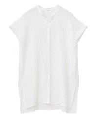 Green Parks/グリーン パークス Green Parks Kids 半袖シアーシャツワンピース/508281228