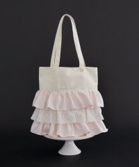 Maison de FLEUR/メゾン ド フルール Maison de FLEUR フロントフリルトートバッグ/508281241