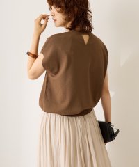 AMERICAN HOLIC/アメリカンホリック AMERICAN HOLIC 接触冷感ラメフレンチスリーブニットプルオーバー/508281248