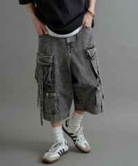 CRAFT STANDARD BOUTIQUE/クラフトスタンダードブティック CRAFT STANDARD BOUTIQUE デニムテクノカーゴショードパンツ/508281250