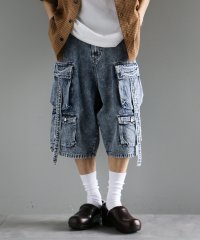 CRAFT STANDARD BOUTIQUE/クラフトスタンダードブティック CRAFT STANDARD BOUTIQUE デニムテクノカーゴショードパンツ/508281250