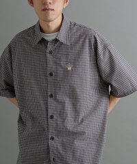 CRAFT STANDARD BOUTIQUE/クラフトスタンダードブティック CRAFT STANDARD BOUTIQUE クラブチェック刺繍入り半袖シャツ/508281251