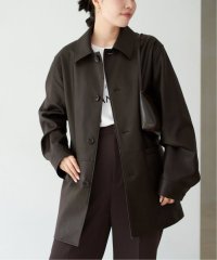 Plage/《予約》Leather Like Car コート/508281285