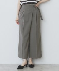 index/インデックス index ラップストレートパンツ【洗濯機可・イージーアイロン・接触冷感・アンチピリング】/508281363