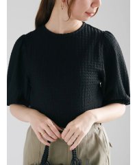 Te chichi/ジャガードボリュームスリーブプルオーバー/508281368