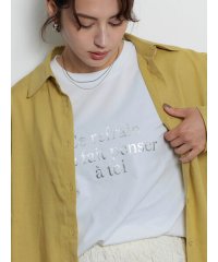 Te chichi/レタードプリントTシャツ/508281369