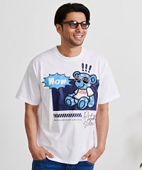 CavariA/キャバリア CavariA RUMSODA クルーネック 刺繍半袖Tシャツ/508281584