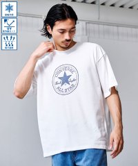 CavariA/キャバリア CavariA CONVERSE アンクル＆ロゴ発泡プリント半袖TEE/508281588