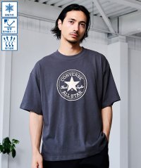 CavariA/キャバリア CavariA CONVERSE アンクル＆ロゴ発泡プリント半袖TEE/508281588
