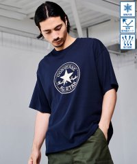 CavariA/キャバリア CavariA CONVERSE アンクル＆ロゴ発泡プリント半袖TEE/508281588