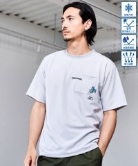 CavariA/キャバリア CavariA CONVERSE アムンゼンポケットまたぎ刺繍半袖TEE/508281589