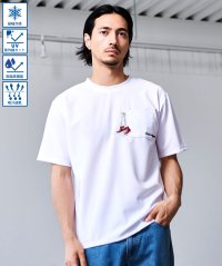 CavariA/キャバリア CavariA CONVERSE アムンゼンポケットまたぎ刺繍半袖TEE/508281589