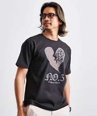 CavariA/キャバリア CavariA Hollywood rich.& NO.5ブレイクハート半袖Tシャツ/508281594