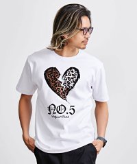 CavariA/キャバリア CavariA Hollywood rich.& NO.5ブレイクハート半袖Tシャツ/508281594