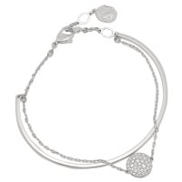 swarovski/スワロフスキー SWAROVSKI ブレスレット メテオラ ホワイト シルバー レディース SWAROVSKI 5683447/508281647