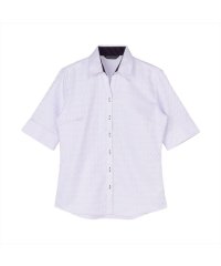 TOKYO SHIRTS/トーキョーシャツ TOKYO SHIRTS 【超形態安定】 スキッパー 五分袖 形態安定 綿100% レディースシャツ/508281656