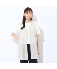 Liliane Burty ECLAT/【S・Mサイズ/セットアップ可】綿ローンウォッシャブルベスト/508281699