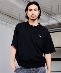 CavariA/キャバリア CavariA U.S. POLO ASSN. 半袖ニットポロシャツ/508281742