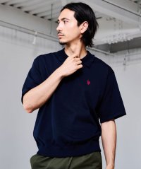 CavariA/キャバリア CavariA U.S. POLO ASSN. 半袖ニットポロシャツ/508281742