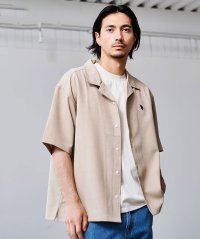 CavariA/キャバリア CavariA U.S. POLO ASSN. オープンカラー半袖シャツ/508281743