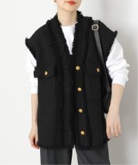 journal standard  L'essage /《予約》GIOLICAツイードBIGベスト/508281773